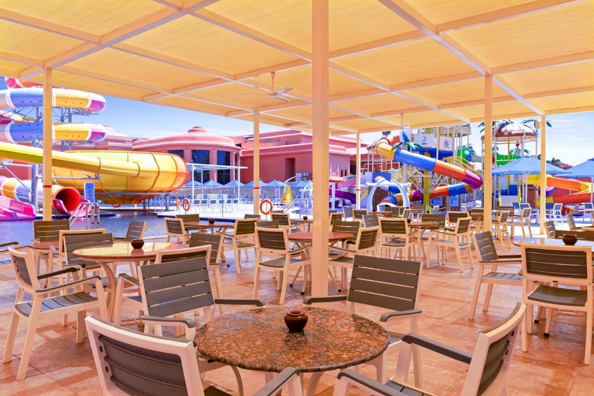 Pickalbatros Laguna Vista Aqua Park Sharm el-Sheikh Ngoại thất bức ảnh The park's restaurant