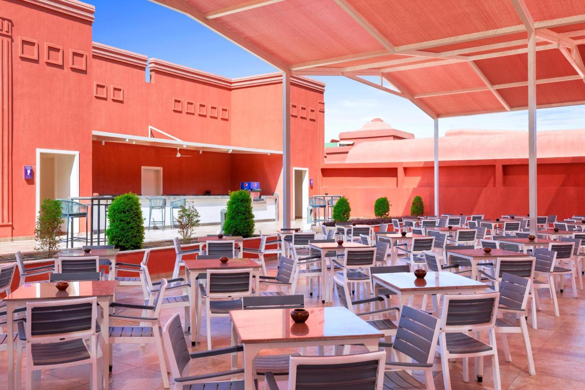 Pickalbatros Laguna Vista Aqua Park Sharm el-Sheikh Ngoại thất bức ảnh Rooftop restaurant